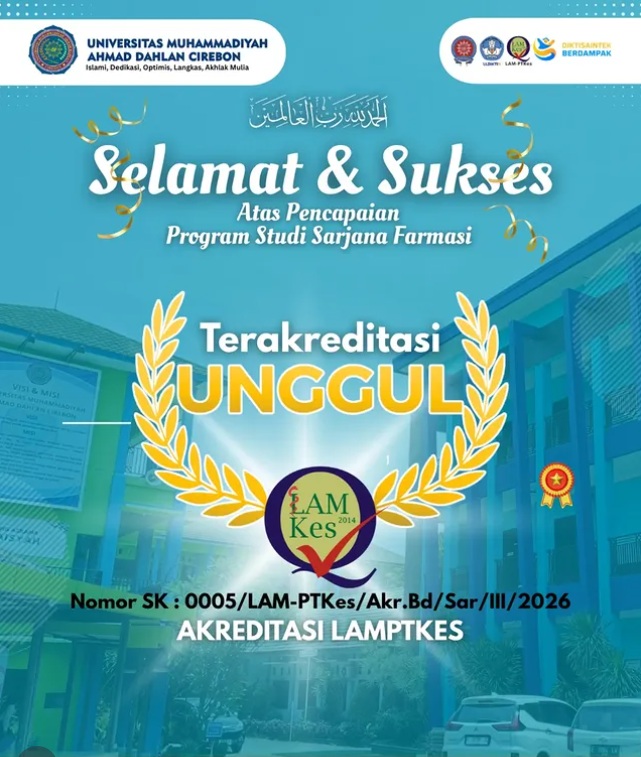 ucapan akreditasi farmasi